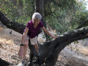 Joan Climbing a Tree