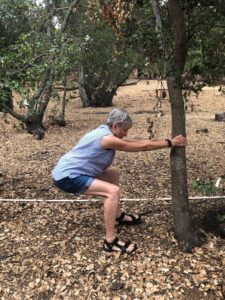 Joan doing Aligned Squat