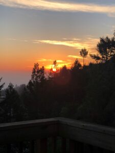 Sunrise from Mountain Home Inn