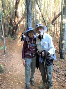 Willis & Joan on Matt Davis Trail