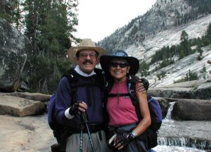 2001 Willis & Joan Hiking in the High Sierras of Yosemite
