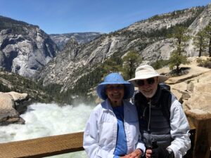 Joan & Willis at top of Nevada Falls