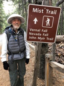 Willis at Mist Trail trailhead;;