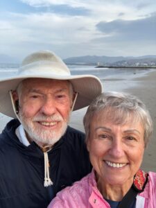 Willis and Joan 5 mile walk on Ventura Beach